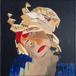 Hrisca Orhideia Haotic trip 73x71cm up